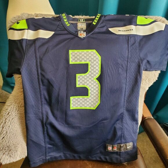 🏈 NFL Nike Seattle Seahawks #3 Wilson Jersey Women's XS/S - Picture 1 of 5